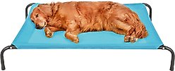FurHaven Elevated Dog & Cat Bed, Capri Blue, Large slide 1 of 9