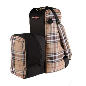 Kensington Protective Products English Boot Carry All Horse Boot Storage, Deluxe Black