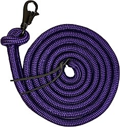 Kensington Protective Products Clinician Horse Training Lead Rope, 25-ft, Purple