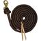 Show in main carousel: Kensington Protective Products Clinician Horse Training Lead Rope, 10-ft, Brown/Gold slide 1 of 5