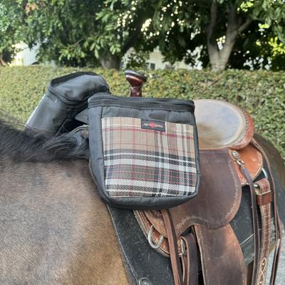 Show full view: Kensington Protective Products Western Horn Horse Bag, Deluxe Black slide 5 of 5