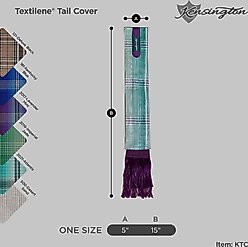 Kensington Protective Products Signature Textilene Horse Tail Cover, Merlot slide 2 of 3