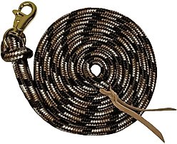 Kensington Protective Products Multi-Colored Clinician Horse Training Lead Rope, 25-ft, Desert Sand
