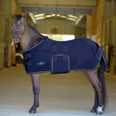 Show full view: Kensington Protective Products Poly Cotton Stable Mini Horse Sheet, 50-in, Navy slide 2 of 7