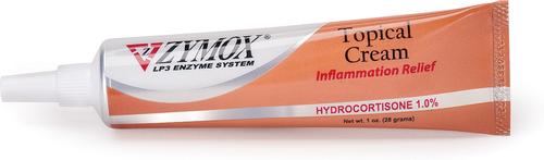 Show full view: Zymox Topical Cream Inflammation Relief Hydrocortisone 1.0% for Dogs & Cats + Enzymatic Topical Spray with Hydrocortisone 0.5%, 2-fl oz bottle slide 4 of 8
