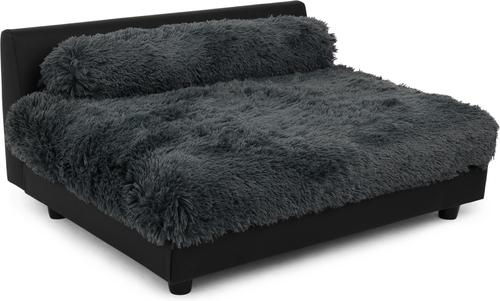 Show full view: Club Nine Pets Roma Elevated Orthopedic Dog Bed, Storm Gray, Medium slide 3 of 9