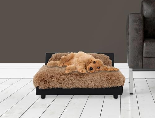 Show full view: Club Nine Pets Roma Elevated Orthopedic Dog Bed, Fawn, Large slide 4 of 9