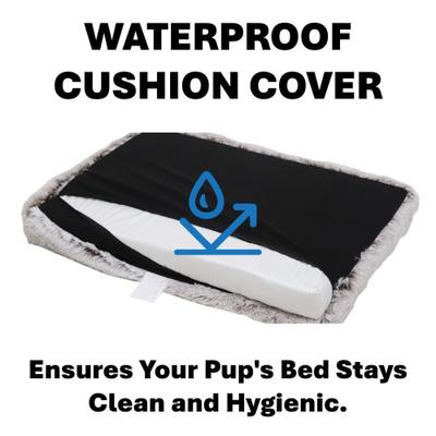 Show full view: Club Nine Pets Lido Orthopedic Elevated Dog Bed, Fawn, Medium slide 7 of 9