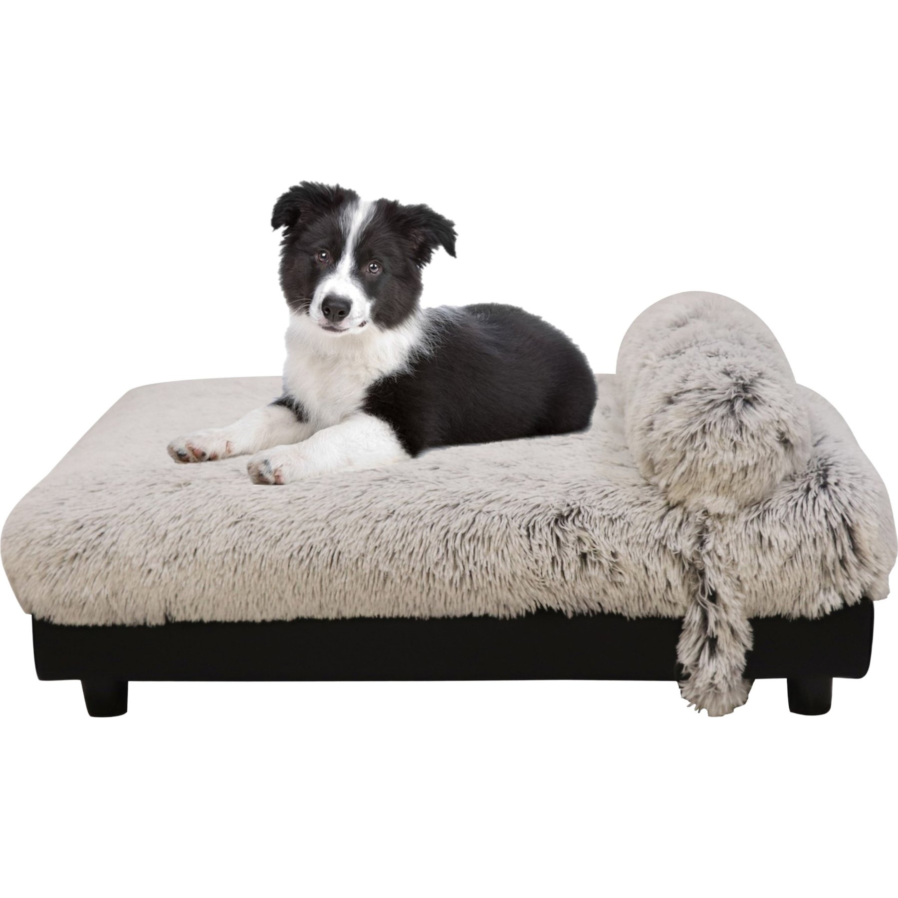 Club Nine Pets Milo Orthopedic Raised Dog Bed, Dusty Gray, Medium