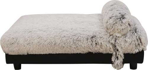 Show full view: Club Nine Pets Milo Orthopedic Raised Dog Bed, Dusty Gray, Medium slide 4 of 8