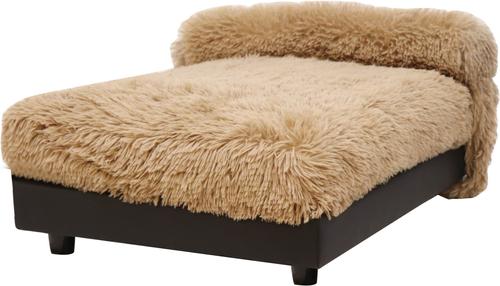 Show full view: Club Nine Pets Milo Orthopedic Raised Dog Bed, Fawn, Medium slide 2 of 7