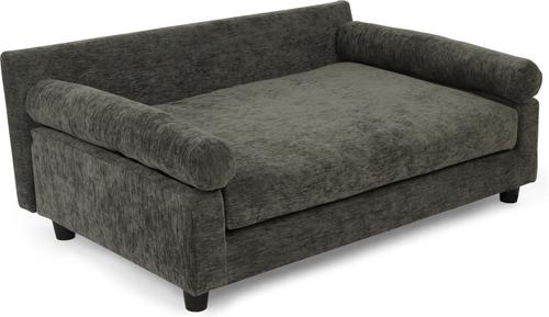Show full view: Club Nine Pets Blake Orthopedic Dog Couch Bed, Charcoal, Large slide 3 of 10