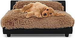 Club Nine Pets Roma Elevated Orthopedic Dog Bed, Fawn, Large