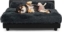Club Nine Pets Roma Elevated Orthopedic Dog Bed, Storm Gray, Large
