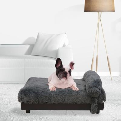 Show full view: Club Nine Pets Milo Orthopedic Raised Dog Bed, Storm Gray, Medium slide 4 of 8