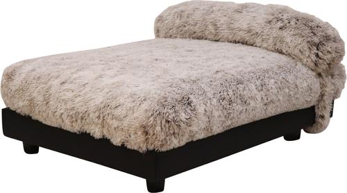 Show full view: Club Nine Pets Milo Orthopedic Raised Dog Bed, Brown, Medium slide 3 of 9