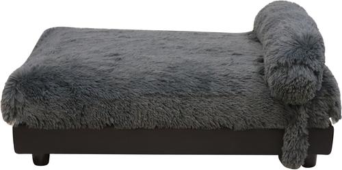 Show full view: Club Nine Pets Milo Orthopedic Raised Dog Bed, Storm Gray, Medium slide 3 of 8