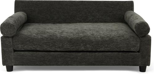 Show full view: Club Nine Pets Blake Orthopedic Dog Couch Bed, Charcoal, Large slide 2 of 10