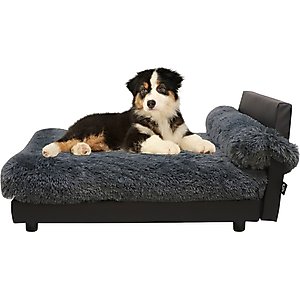 Club Nine Pets Lido Orthopedic Elevated Dog Bed, Storm Gray, Large