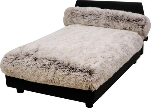 Show full view: Club Nine Pets Lido Orthopedic Elevated Dog Bed, Brown, Medium slide 2 of 7