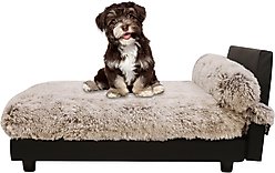 Club Nine Pets Lido Orthopedic Elevated Dog Bed, Brown, Medium