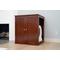 Show in main carousel: The Refined Feline Self Cleaning Cat Litter Box Cabinet, Cottage Door, Mahogany slide 1 of 1