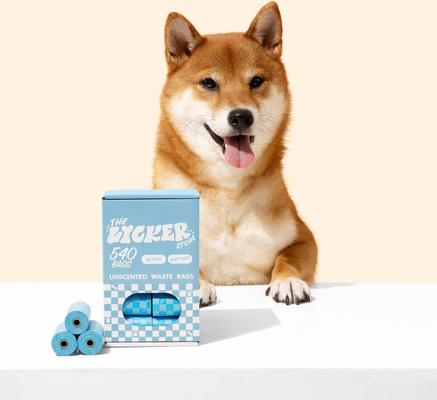 Show full view: THE LICKER STORE Extra Thick Leak Proof Poop Bags, Unscented, 540 count slide 5 of 8