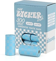 THE LICKER STORE Extra Thick Leak Proof Poop Bags, Unscented, 300 count