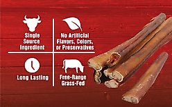 Rewardables Premium 9-11 in Single-Ingredient Bully Stick Dog Chews, 6.25-oz bag slide 2 of 5