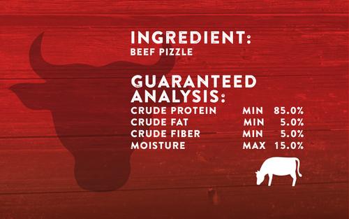 Show full view: Rewardables Premium 9-11 in Single-Ingredient Bully Stick Dog Chews, 6.25-oz bag slide 5 of 6