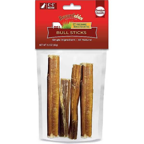 Boucherie 12" Veal Pizzle Dog Treats, 12 count