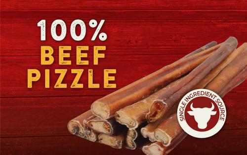 Show full view: Rewardables Premium 9-11 in Single-Ingredient Bully Stick Dog Chews, 6.25-oz bag slide 3 of 6