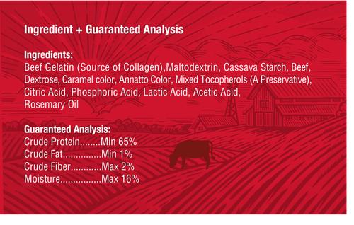Show full view: Rewardables Healthy Chewers Natural Collagen & Beef Sticks High Protein Dog Chews, 21.1-oz bag, 100 count slide 5 of 6