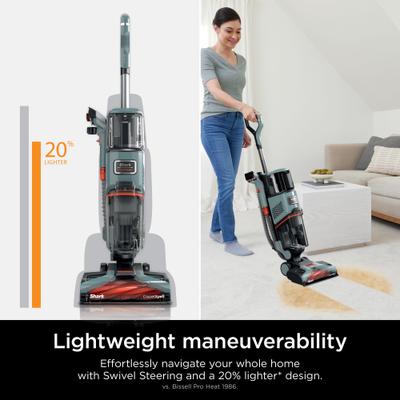 Show full view: Shark CarpetXpert EX151 Upright Carpet Shampooer, Slate Green slide 8 of 9