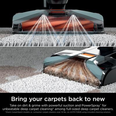 Show full view: Shark CarpetXpert EX151 Upright Carpet Shampooer, Slate Green slide 4 of 9