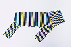 Both Tails Sunset Long Sleeve Dog Sweater, Small