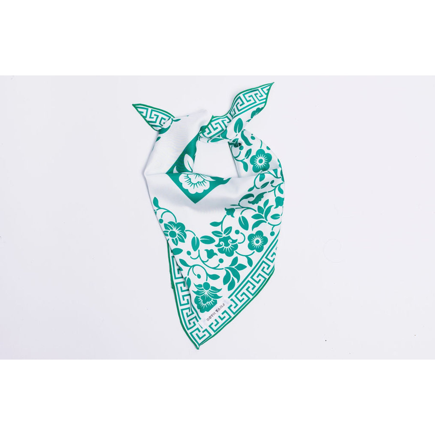 Both Tails Royal Dog Bandana, Small