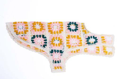 Show full view: Both Tails Bubblegum Crochet Shirt, Medium slide 6 of 9