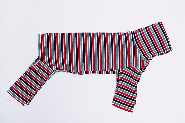 Show full view: Both Tails Midnight Long Sleeve Dog Sweater, Medium slide 2 of 3