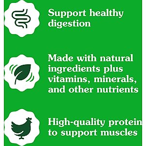 Greenies Feline SmartBites Healthy Indoor Natural Chicken Flavor Soft & Crunchy Adult Cat Treats, 16-oz tub