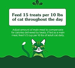 Greenies Feline SmartBites Healthy Skin & Fur Natural Chicken Flavor Soft & Crunchy Adult Cat Treats, 4.6-oz bag slide 2 of 9