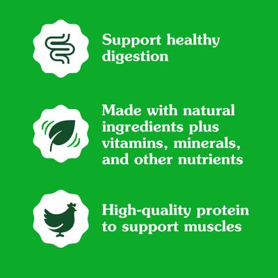 Show full view: Greenies Feline SmartBites Healthy Indoor Natural Chicken Flavor Soft & Crunchy Adult Cat Treats, 2.1-oz bag slide 4 of 11