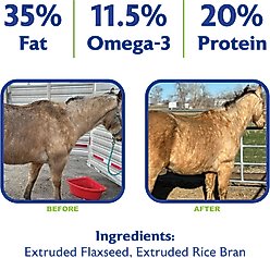 Promega Feed Flax Equine Horse Feed, 25-lb bag slide 2 of 9