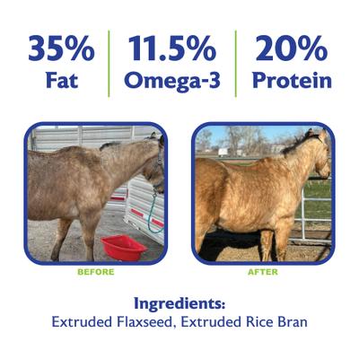 Show full view: Promega Feed Flax Equine Horse Feed, 25-lb bag slide 7 of 11