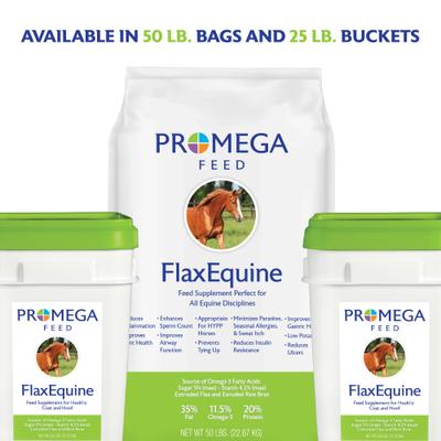 Show full view: Promega Feed Flax Equine Horse Feed, 25-lb bag slide 8 of 11