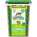 Greenies Feline Catnip Flavor Adult Dental Cat Treats, 9.75-oz tub