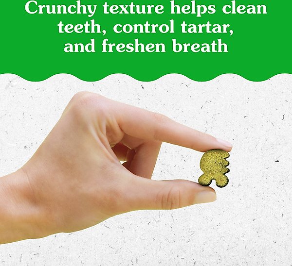 Greenies Feline Oven Roasted Chicken Flavor Adult Natural Dental Cat Treats