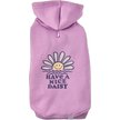 Show in main carousel: LIFE IS GOOD Have a Nice Daisy Sunset Dog Hoodie, Violet Purple, Small slide 1 of 4