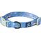 Show in main carousel: LIFE IS GOOD Beach Day Dog Collar, Cornflower Blue, Small: 10 to 14-in neck, 5/8-in wide slide 1 of 3