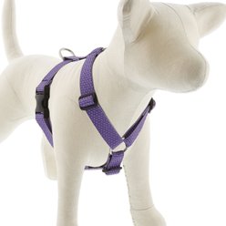 LupinePet ECO Recycled Adjustable Dog Harness, Lilac, Large: 24 to 38-in chest